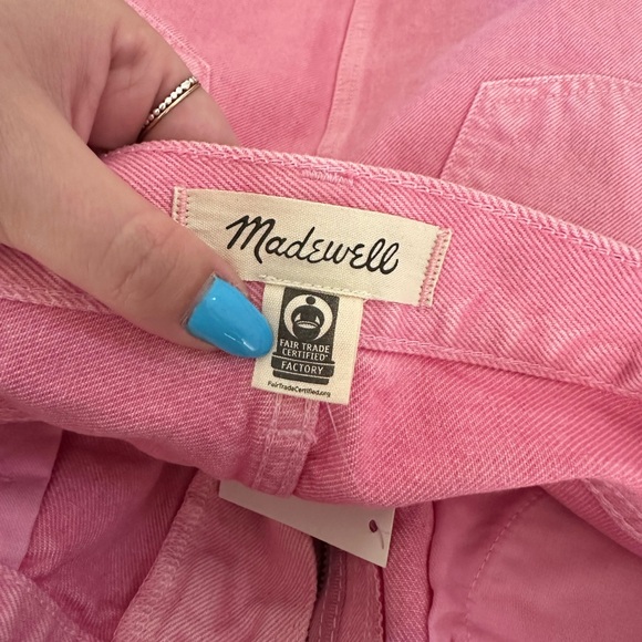 NWT Madewell women’s pink denim skirt size 28 - Picture 3 of 5